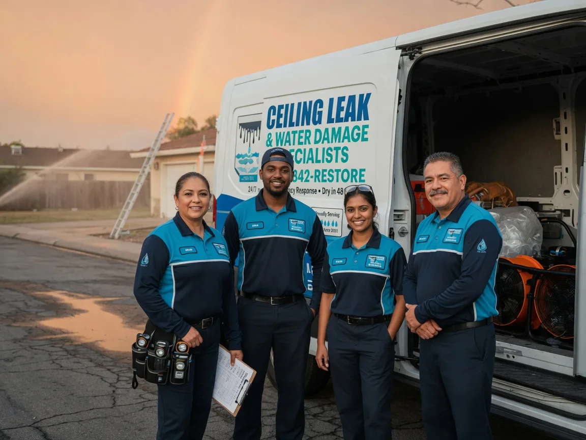 Ceiling Leak Cleanup company in Walker, WV